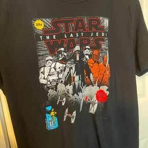 Old Navy Star Wars: The Last Jedi black tee sz XXL